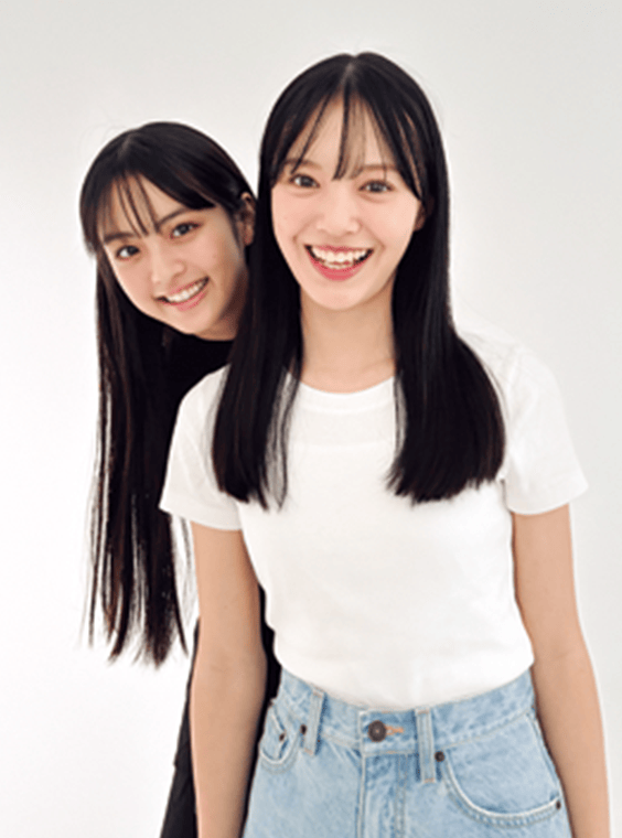 友達と一緒　参考写真