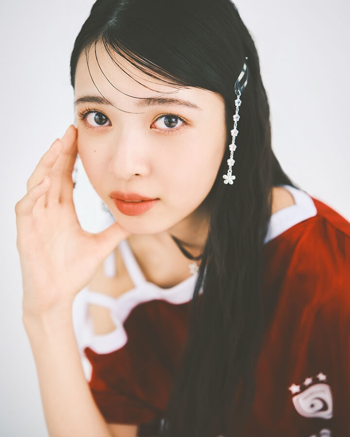 白石乙華のファッション撮影挑戦